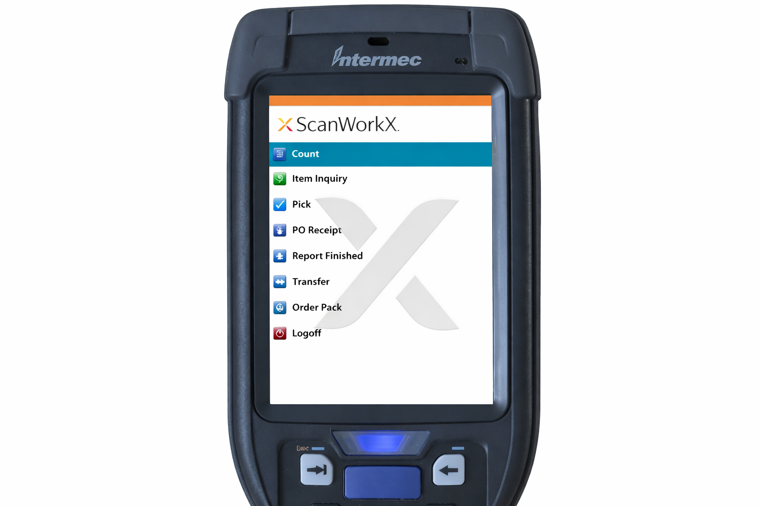 D365 mobile device - Mobile Device running ScanWorkX